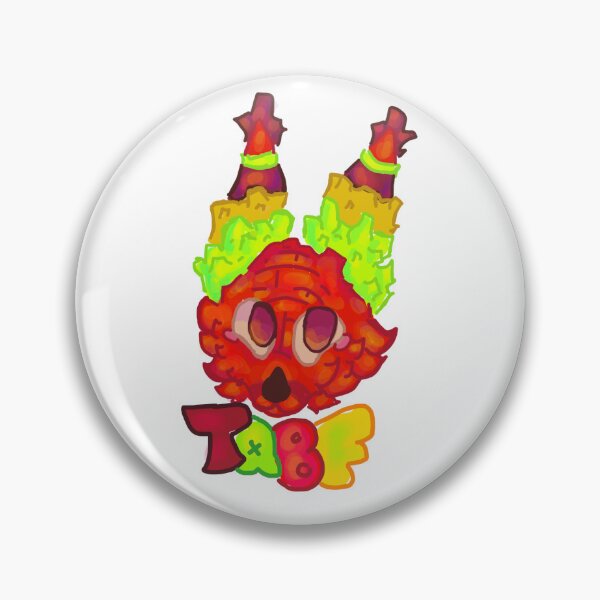 Item preview, TQBF (the quick brown fox) sticker/pin! designed and sold by Muscra.
