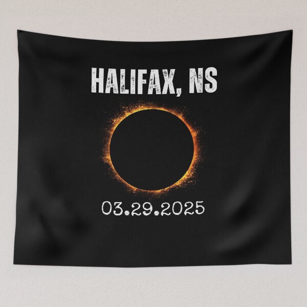 Aperçu de l'œuvre Voyage astronomique à Halifax, Nouvelle-Écosse, éclipse solaire 2025, 29 mars 2025 créée et vendue par snowry.