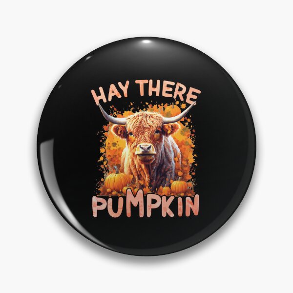 Item preview, Hay There Pumpkin Highland Cow Fall Autumn Thanksgiving designed and sold by Dressed For  Duty.