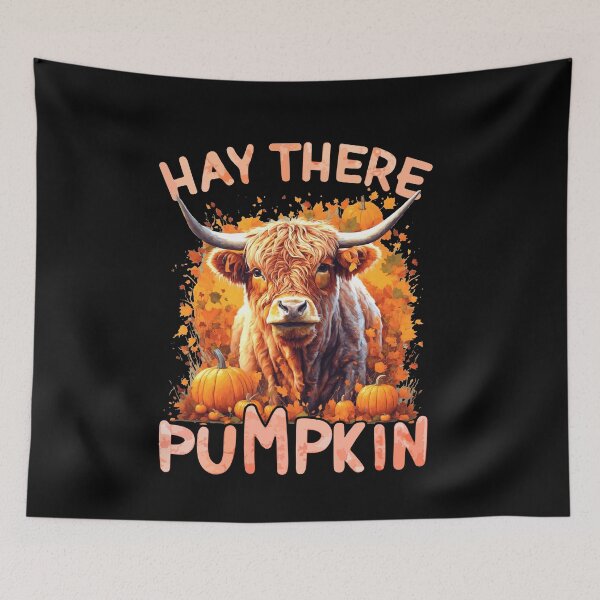 Item preview, Hay There Pumpkin Highland Cow Fall Autumn Thanksgiving designed and sold by Dressed For  Duty.