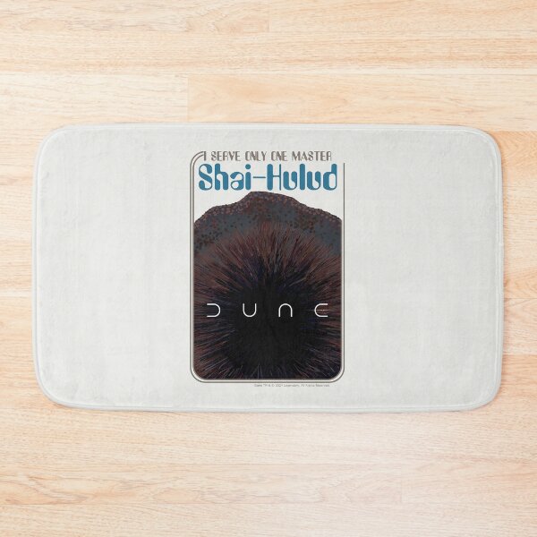 Item preview, DUNE. I Serve Only One Master: Shai-Hulud (pale cream background) designed and sold by bekksa.
