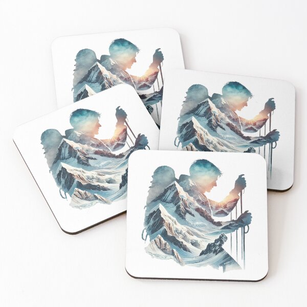 Item preview, ce Climber Silhouette Mountain Landscape designed and sold by Dago345.