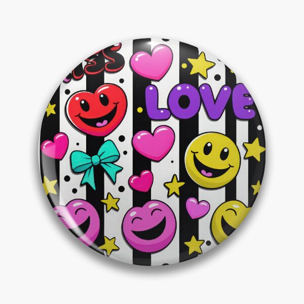 Item preview, valentines pattern funny colored Loves emoticons background Design ,valentine emoticons, Valentines Day Pattern,valentines wallpaper designed and sold by Expressions-Sel.