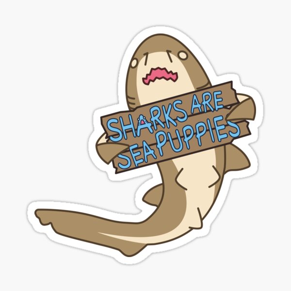 Nurse Shark: Sharks are Sea Puppies! Sticker