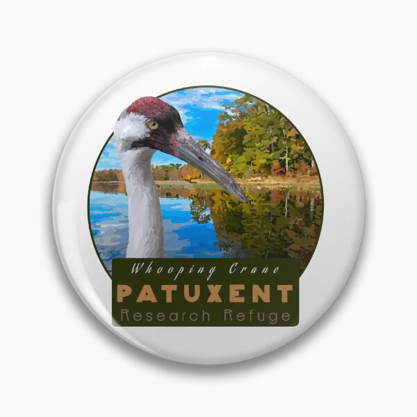 Item preview, Birds and Parks: Custom Whooping Crane (Fundraiser for International Crane Foundation)) designed and sold by LauraWolfArtist.