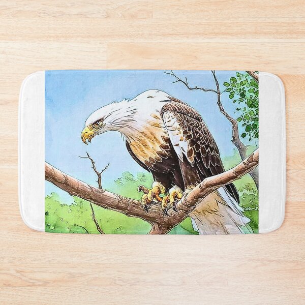 Item preview, The eagle perched in the tree designed and sold by Chashab Grapho.