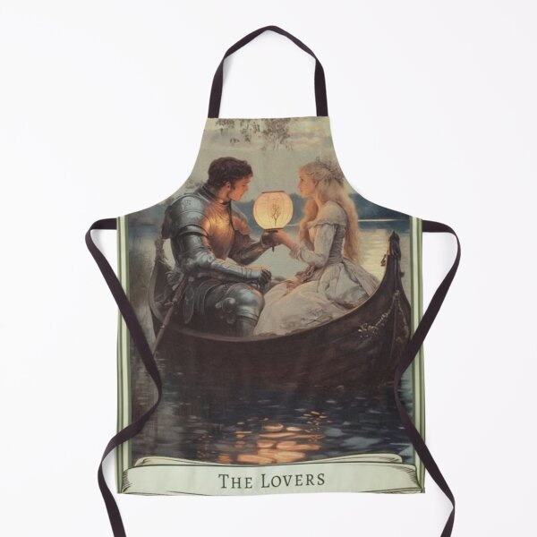 Item preview, The Lovers Lake Tarot Card designed and sold by Lumiere-Petals.