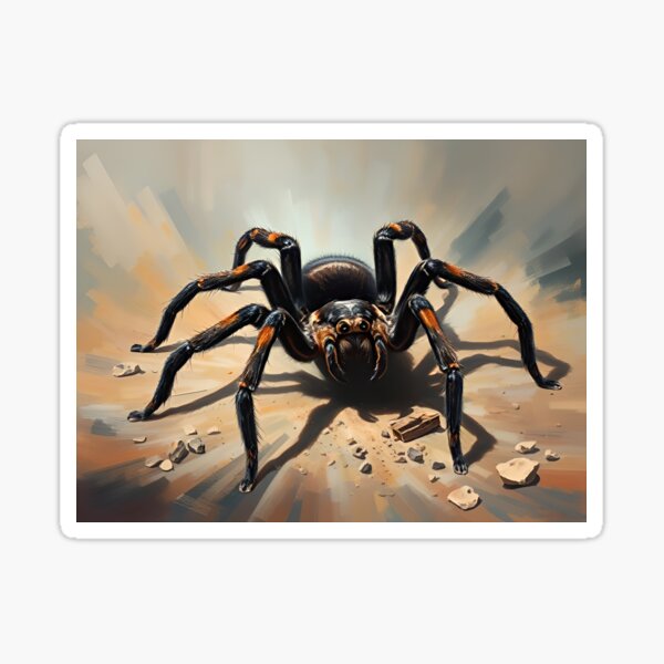 Item preview, Tarantula Oil Painting Style Arachnid Spider Wildlife Conservation designed and sold by kakarikihill.