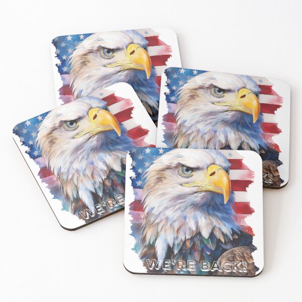 Item preview, American Eagle We're Back! designed and sold by MystAvalon.