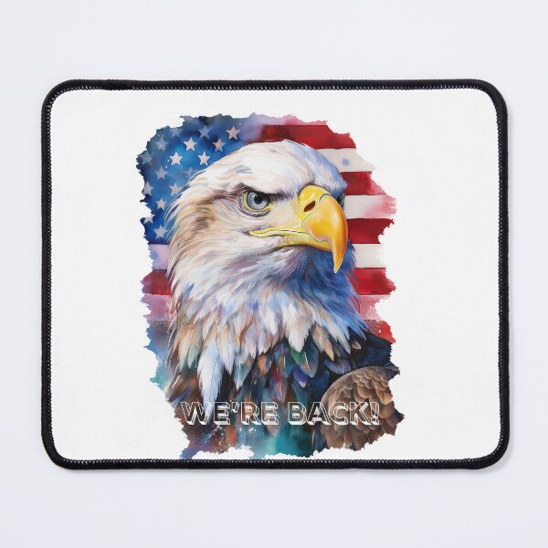 Item preview, American Eagle We're Back! designed and sold by MystAvalon.