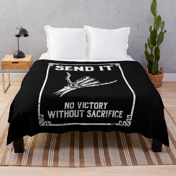 Item preview, Send It No Victory Without Sacrifice Inspirational Saying designed and sold by Dressed For Duty.