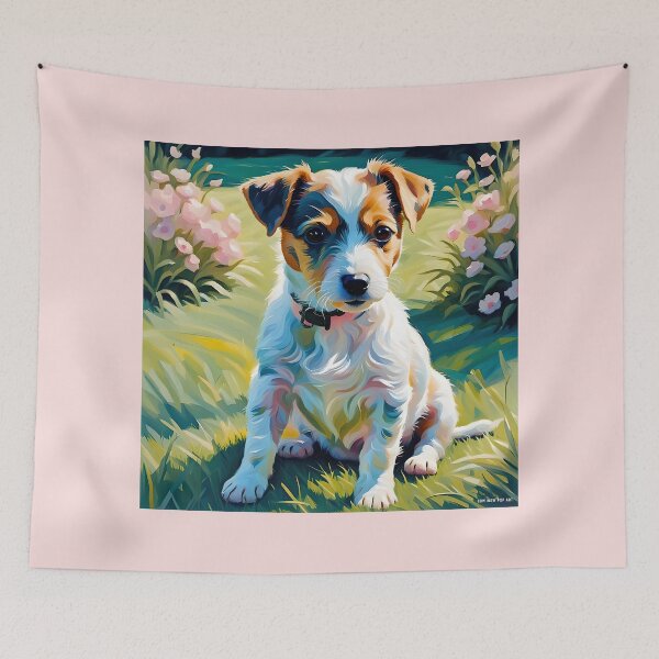 Item preview, Jack Russell Terrier Puppy Poster designed and sold by Bow Wow Pop Art.