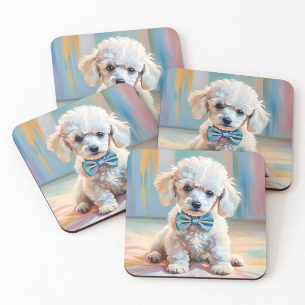 Item preview, Poodle Puppy Art designed and sold by Bow Wow Pop Art.