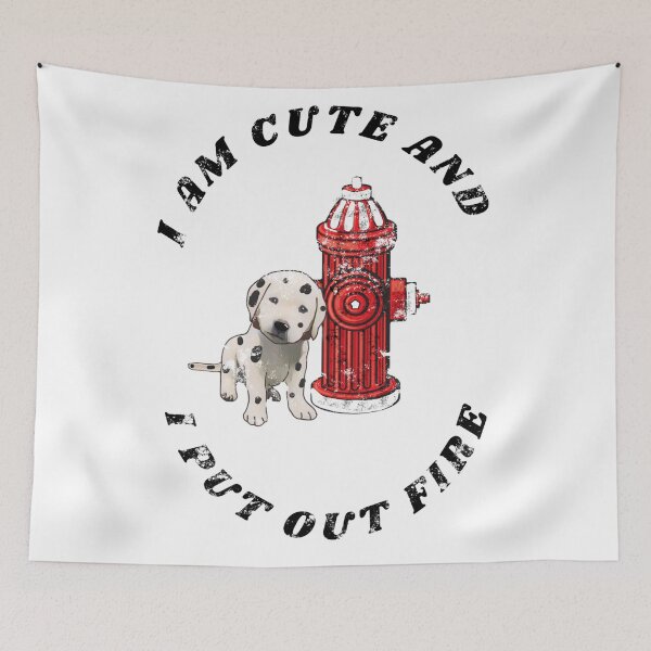 Item preview, I'm cute and I'm a fireman designed and sold by TaraPen.