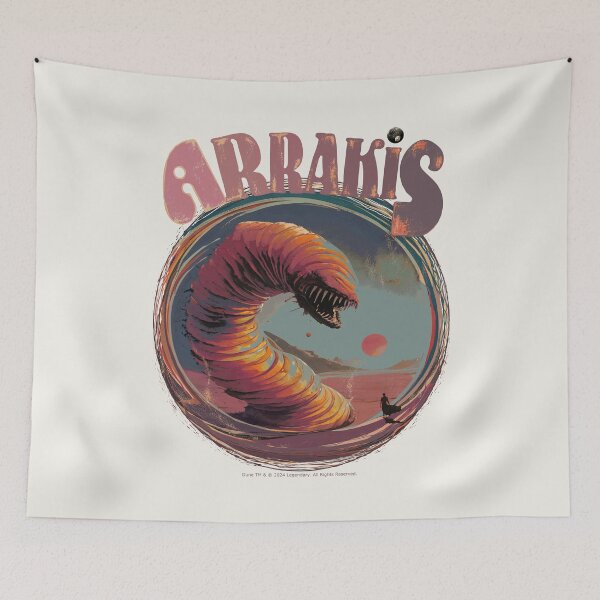 Item preview, DUNE. Arrakis (creamy background) designed and sold by bekksa.