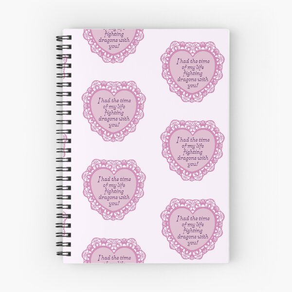 Item preview, 'Fighting Dragons With You!' Valentine designed and sold by justswemothings.