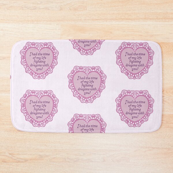 Item preview, 'Fighting Dragons With You!' Valentine designed and sold by justswemothings.