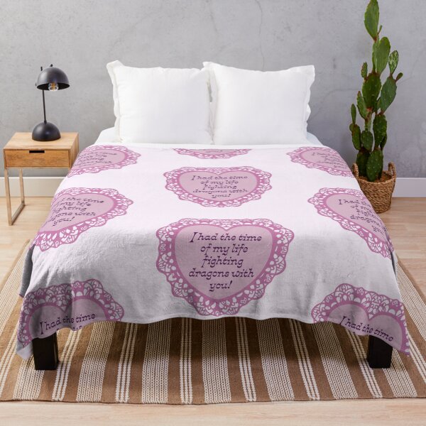 Item preview, 'Fighting Dragons With You!' Valentine designed and sold by justswemothings.