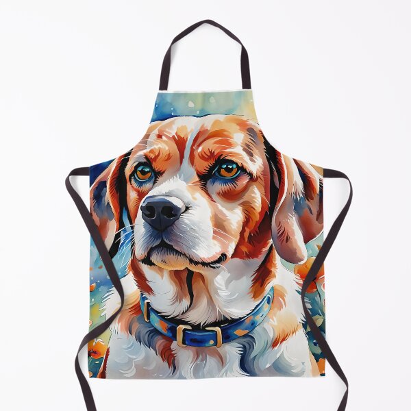 Item preview, Beagle Portrait in the Garden designed and sold by Bow Wow Pop Art.