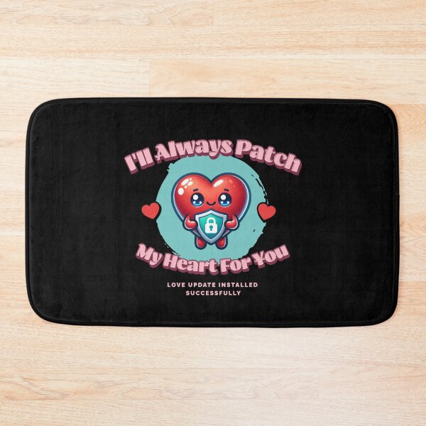 Item preview, I'll Always Patch My Heart for You – Cute Tech Love Design designed and sold by Teacher2Nerds.