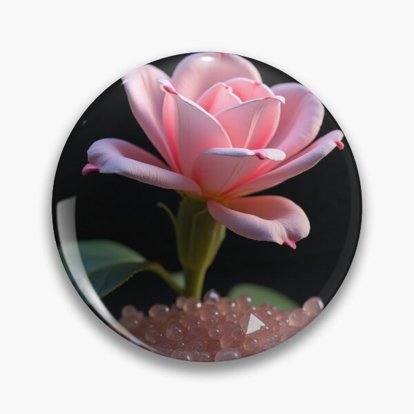 Item preview, A pink Flower with blessing cristals designed and sold by Shapeshifter797.