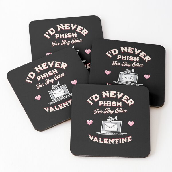Item preview, I'd Never Phish for Any Other Valentine – Funny Cybersecurity Love designed and sold by Teacher2Nerds.