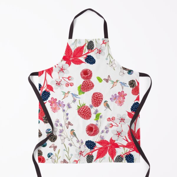 Item preview, Fruit blackberry pattern with Butterflies designed and sold by Modern-Tropical.