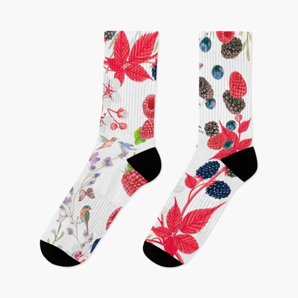 Item preview, Fruit blackberry pattern with Butterflies designed and sold by Modern-Tropical.