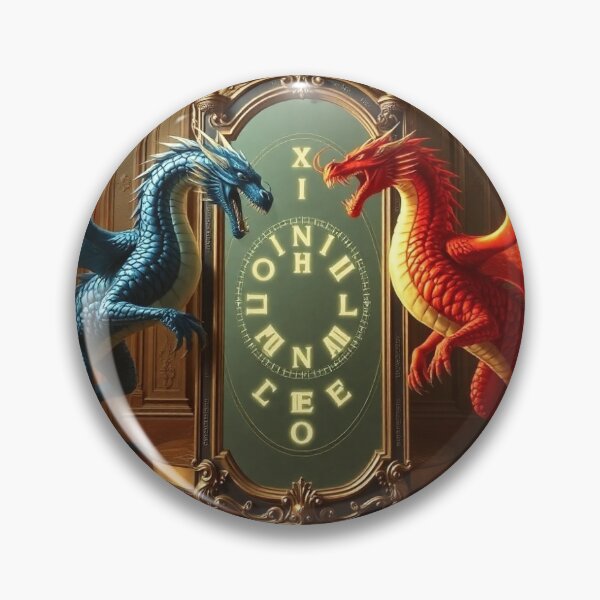 Item preview, The Fire and Ice Sacred Dragons designed and sold by Shapeshifter797.