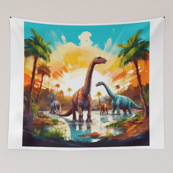 Item preview, Gentle Giants - Sauropods Grazing designed and sold by Graham Prentice.