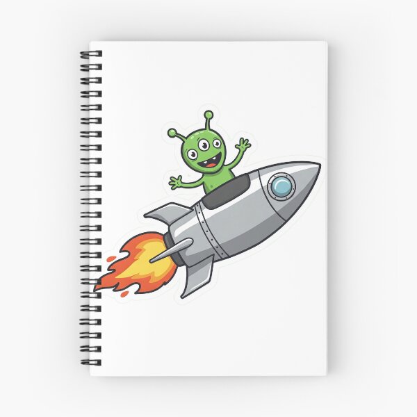 Item preview, Alien fly with rocket.  designed and sold by ThirtyNumber.
