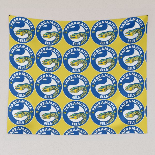 Item preview, Vintage Parramatta Eels 1947 Pattern Design Print designed and sold by Vibes To VIsual.