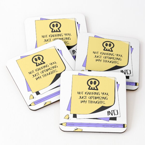 Item preview, I'm an INTJ - MBTI Personality designed and sold by BaroqueBull.