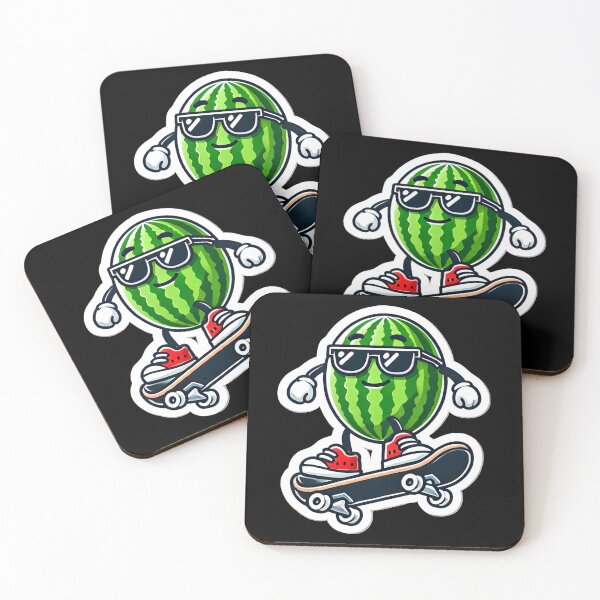 Item preview, Rollerskating Watermelon designed and sold by PinUpPizzazz.