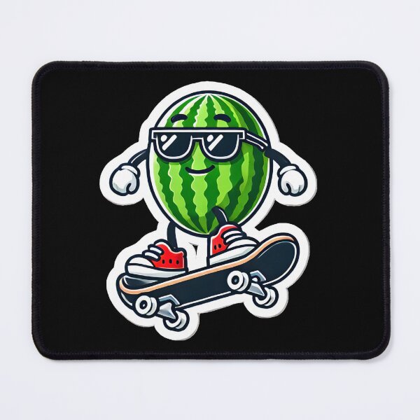 Item preview, Rollerskating Watermelon designed and sold by PinUpPizzazz.