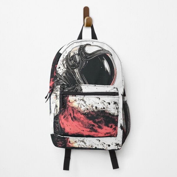 Item preview, cosmos cosmonaut red black moon space I dejco.art by domin designed and sold by dejco.art.