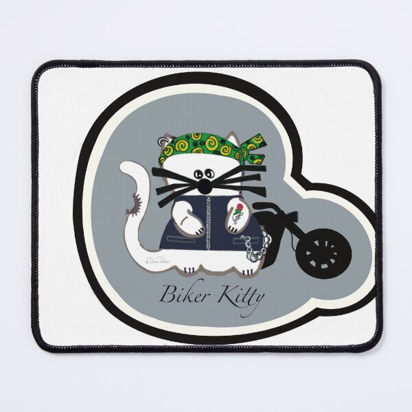 Item preview, BIKER KITTY designed and sold by Lemondrop Kitty & Friends.