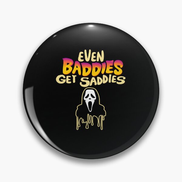 Item preview, Even Baddies Get Saddies Halloween and Mental Health Sarcasm designed and sold by Dressed For  Duty.