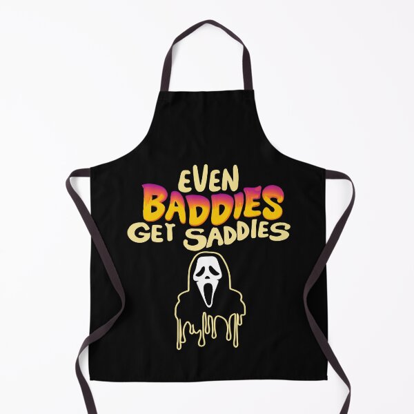 Item preview, Even Baddies Get Saddies Halloween and Mental Health Sarcasm designed and sold by Dressed For Duty.