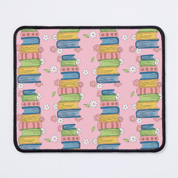 Item preview, Books Stacks and Little Flowers designed and sold by iCraftCafe.
