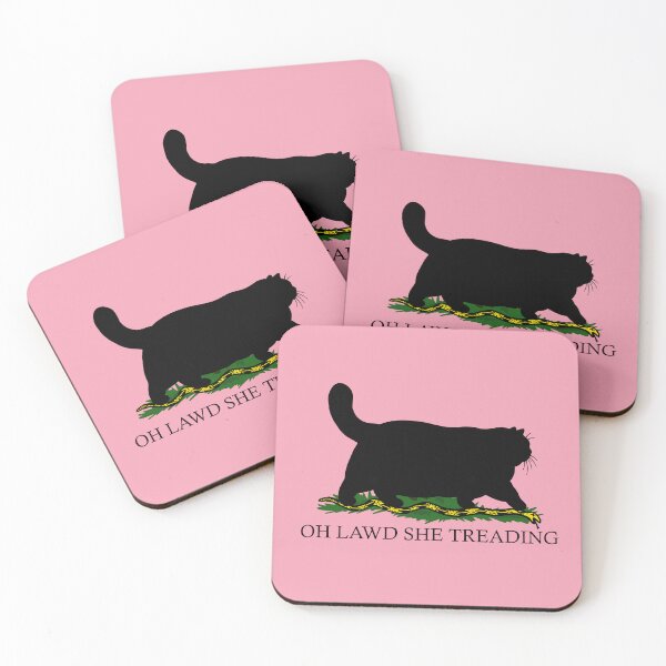 Item preview, Oh Lawd She Treading Pink Version designed and sold by KilkennyCat Art.