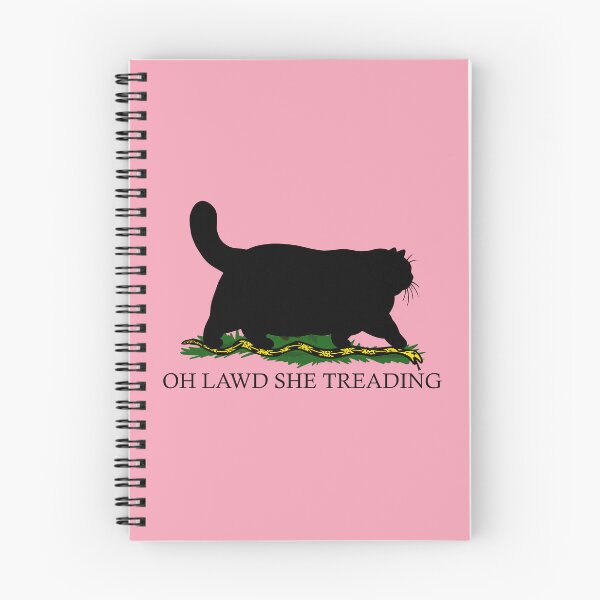 Item preview, Oh Lawd She Treading Pink Version designed and sold by KilkennyCat Art.