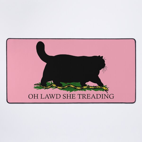 Item preview, Oh Lawd She Treading Pink Version designed and sold by KilkennyCat Art.