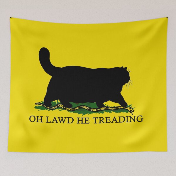 Item preview, Oh Lawd He Treading designed and sold by KilkennyCat Art.
