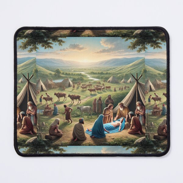 Item preview, "And Adah Bare Jabal" – The Birth of Jabal, Father of Tent-Dwellers Verse: Genesis 4:20 (KJV) designed and sold by Meta2Physical.
