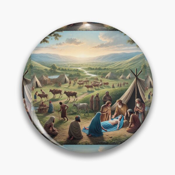 Item preview, "And Adah Bare Jabal" – The Birth of Jabal, Father of Tent-Dwellers Verse: Genesis 4:20 (KJV) designed and sold by Meta2Physical.