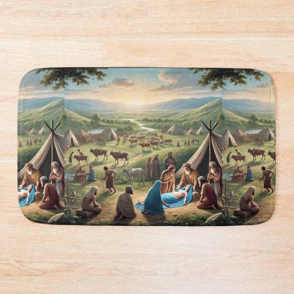Item preview, "And Adah Bare Jabal" – The Birth of Jabal, Father of Tent-Dwellers Verse: Genesis 4:20 (KJV) designed and sold by Meta2Physical.