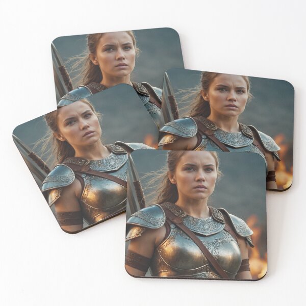 Item preview, Female Warrior In Armor designed and sold by chantastical.