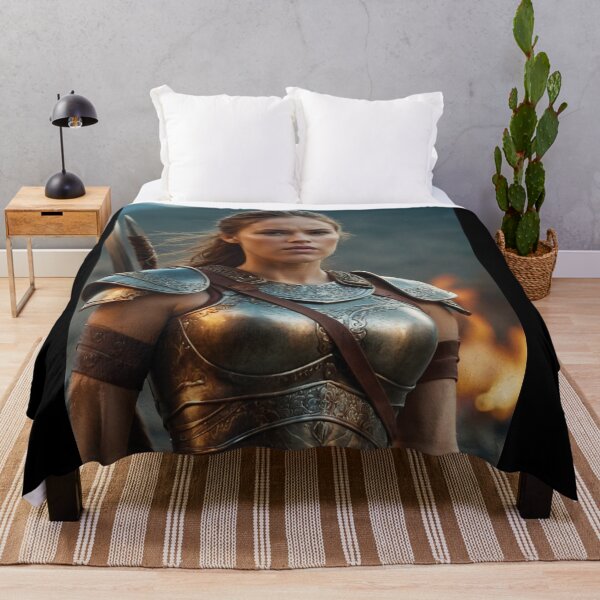 Item preview, Female Warrior In Armor designed and sold by chantastical.
