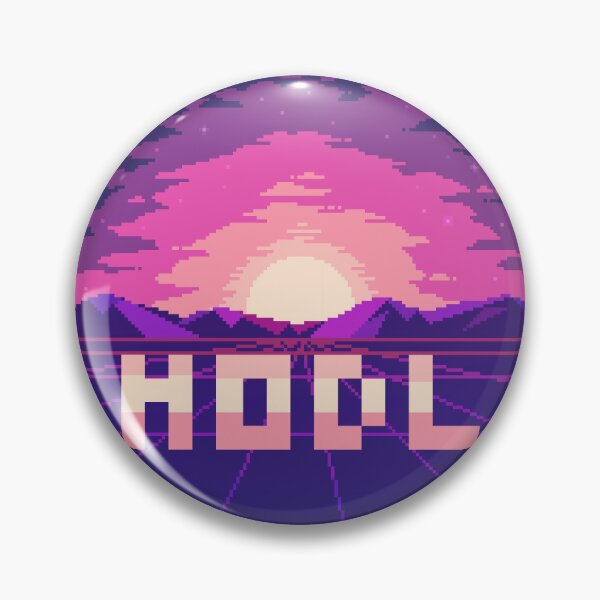 Item preview, Hodl Bitcoin Vaporwave Pixel Art designed and sold by CyberRex.